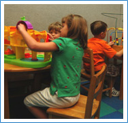 Children’s playroom at Memphis ENT