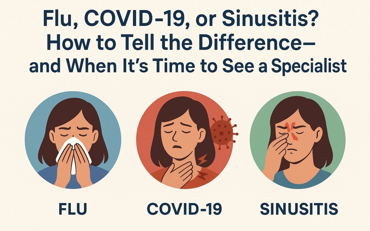 Flu, COVID-19, or Sinusitis?
