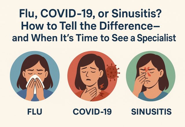 Flu, COVID-19, or Sinusitis?